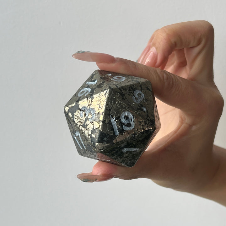 Crystal Multi-Faceted Dice