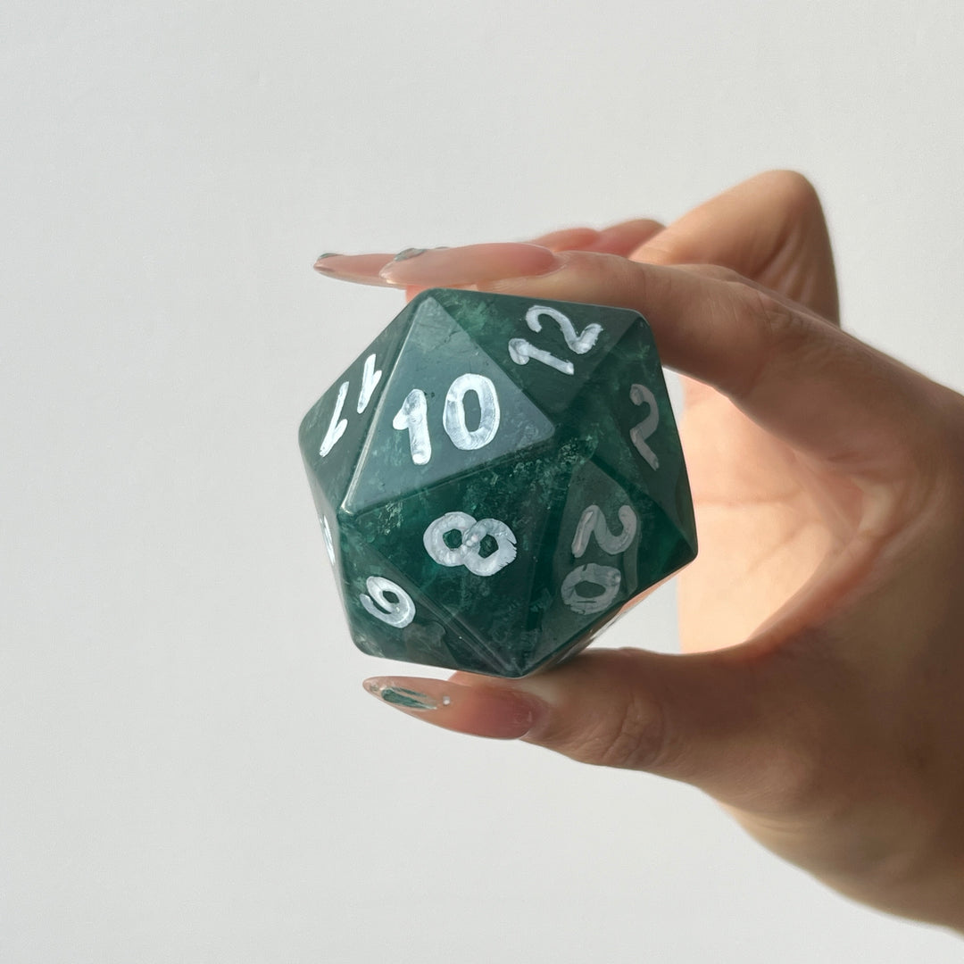 Crystal Multi-Faceted Dice