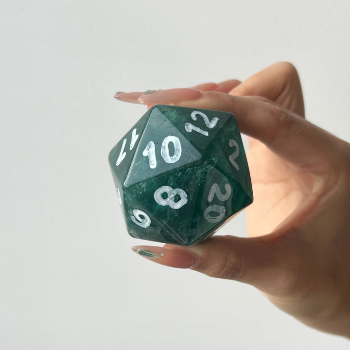 Crystal Multi-Faceted Dice