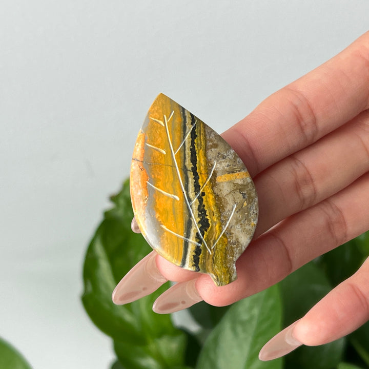 Bumble Bee Jasper Leaf