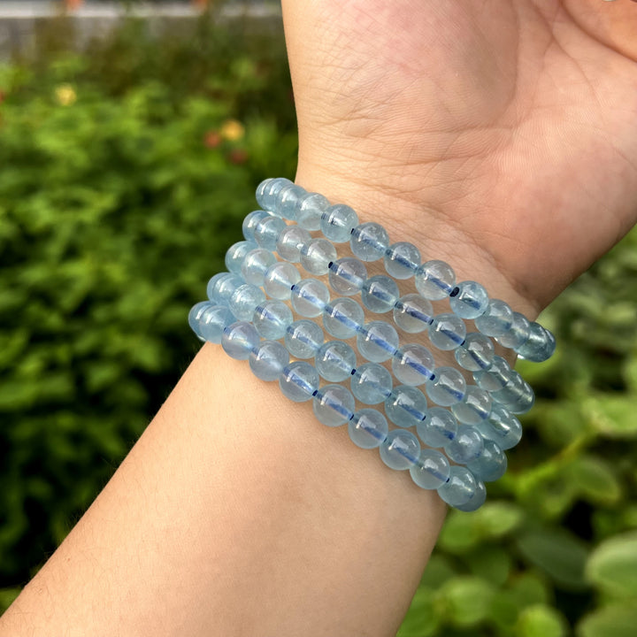 Aquamarine Bracelet 7~7.5mm
