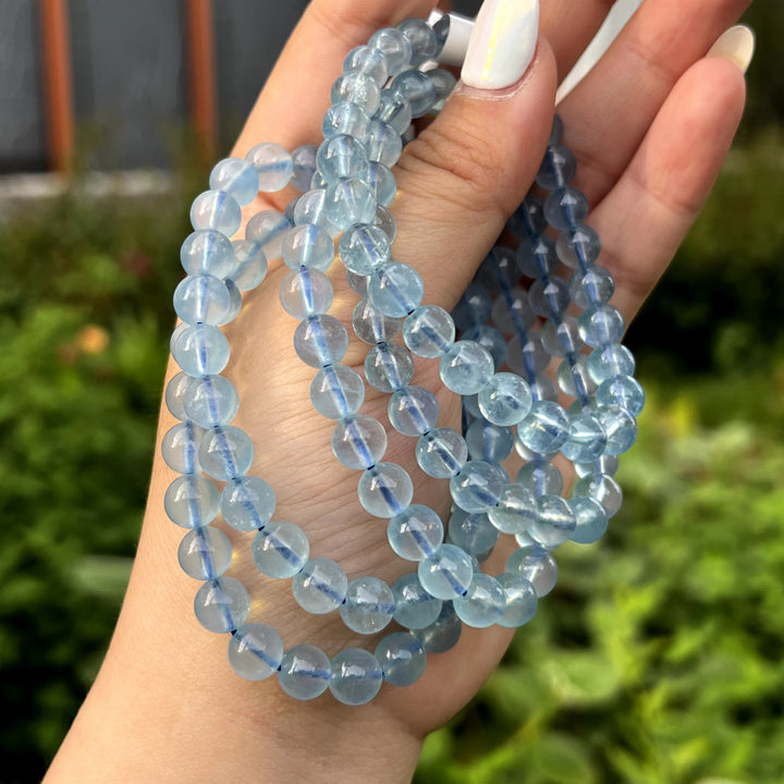 Aquamarine Bracelet 7~7.5mm