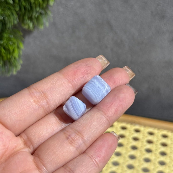 Mini Blue Lace Agate Cube