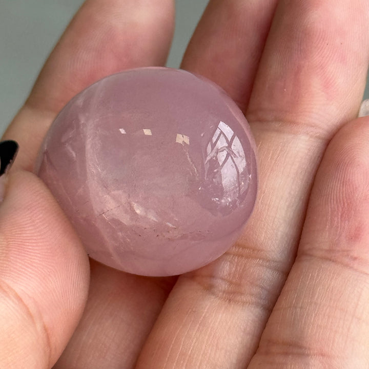 High Quality Rose Quartz Waterdrop Tumbles