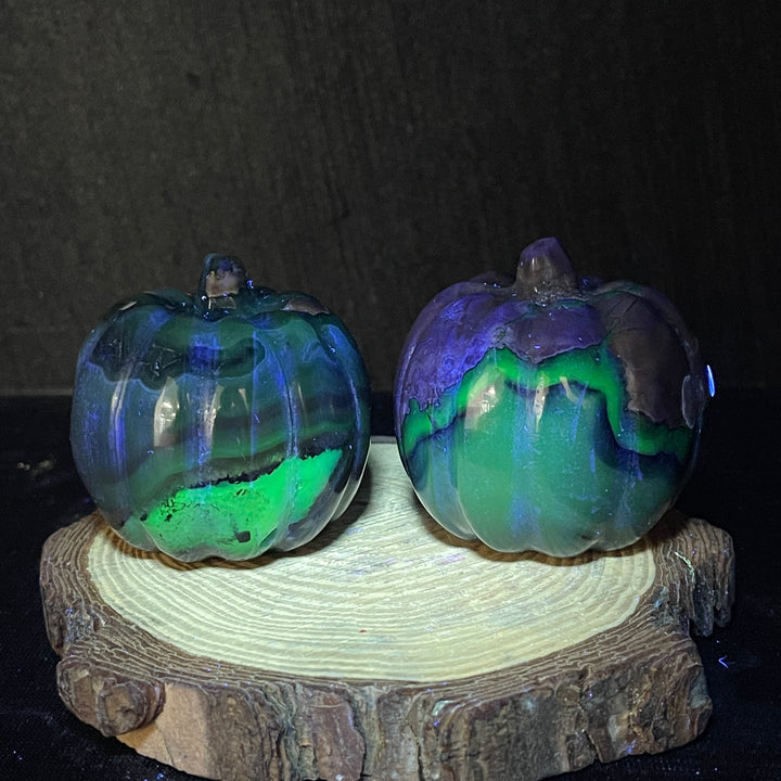 Volcanic Agate Pumpkin