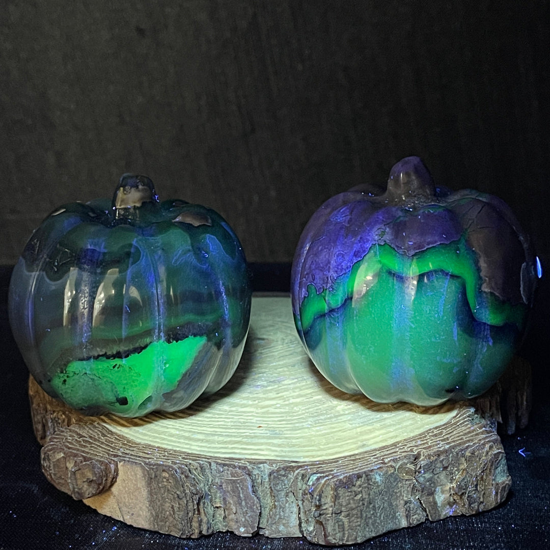 Volcanic Agate Pumpkin