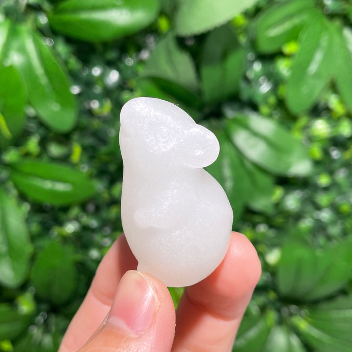White Jade Mouse