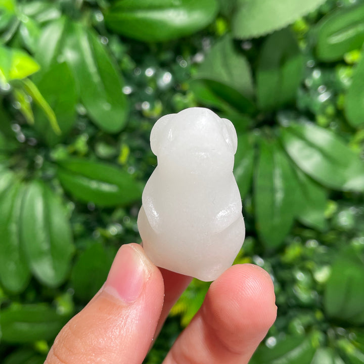 White Jade Mouse