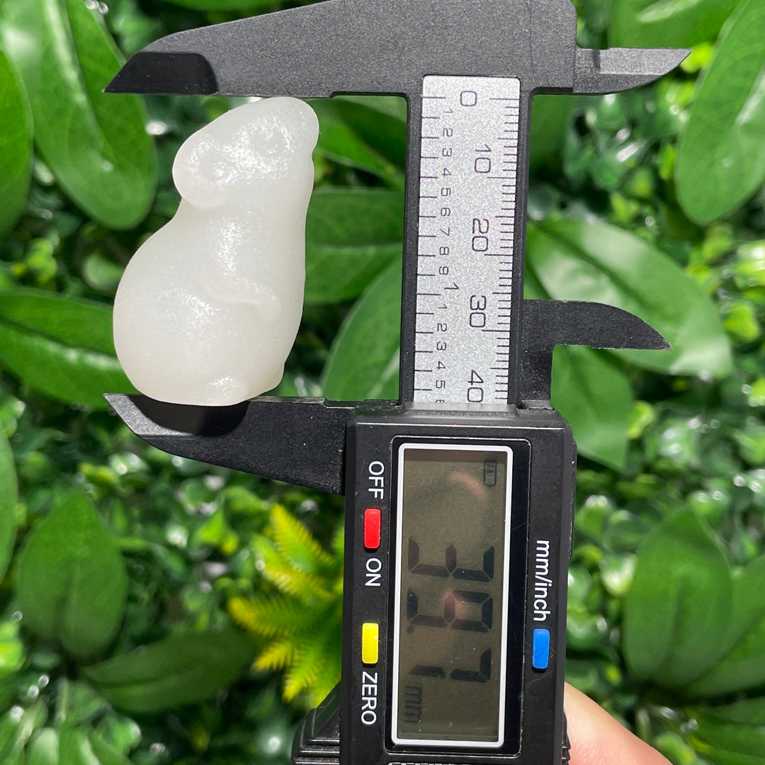 White Jade Mouse