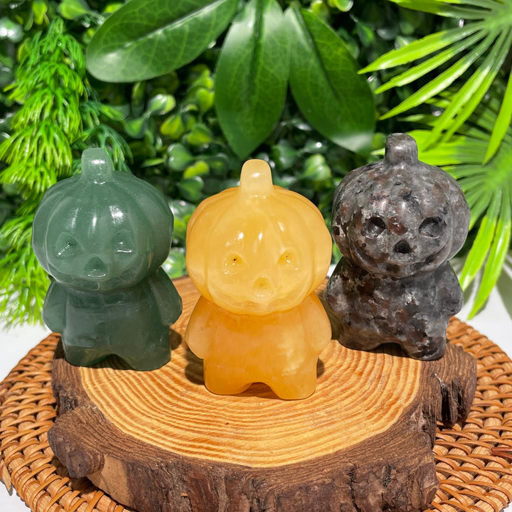 Crystal Pumpkin Person