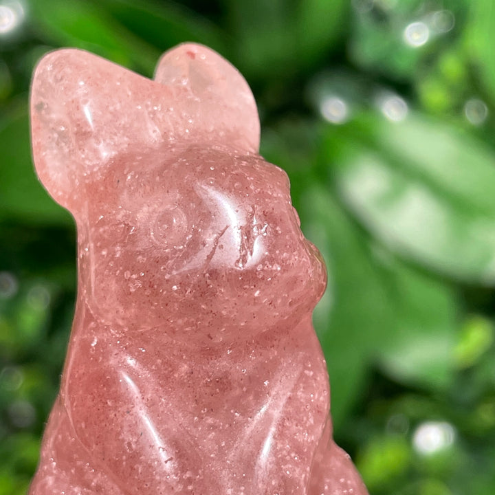 Strawberry Quartz Rabbit