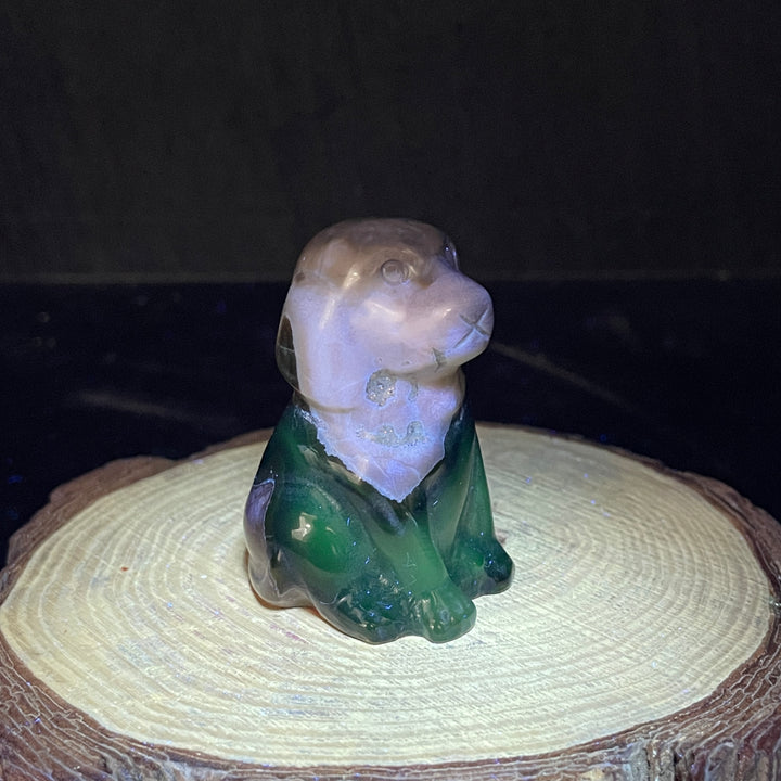 Volcanic Agate Dog