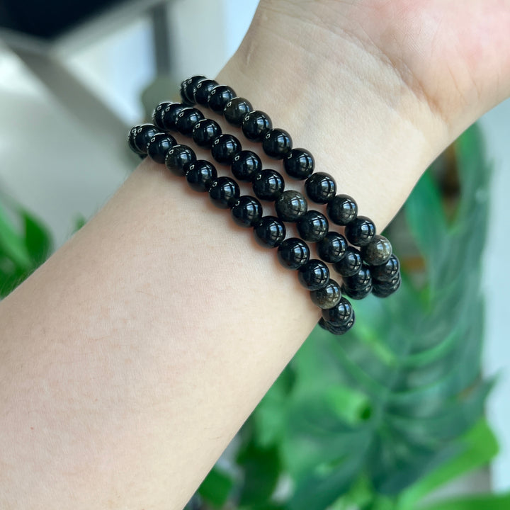 Golden Obsidian Bracelet 6.2~6.5mm
