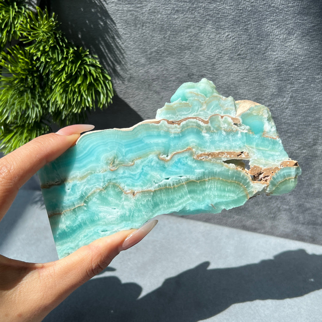 Hemimorphite Slice