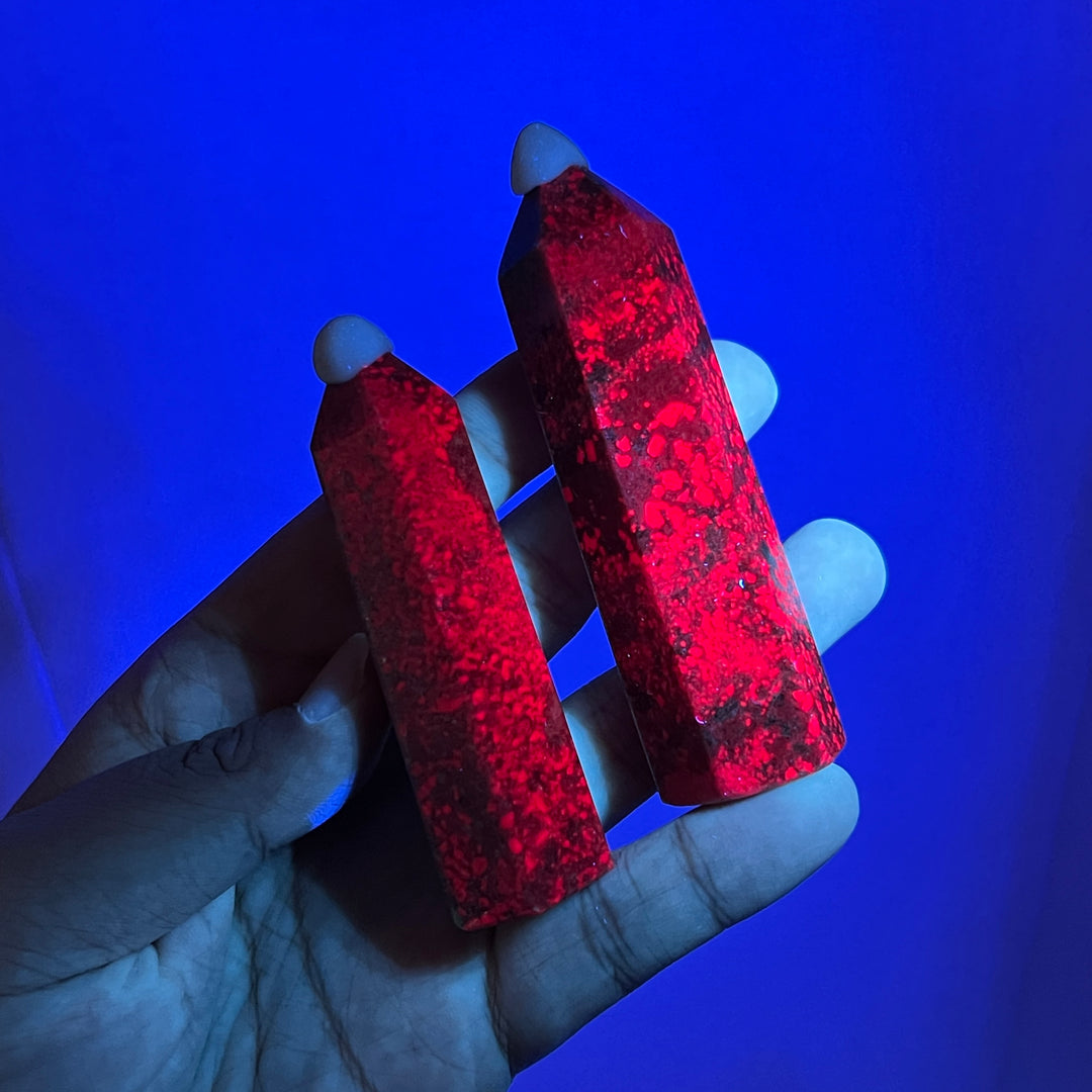 Ruby In Kyanite Point