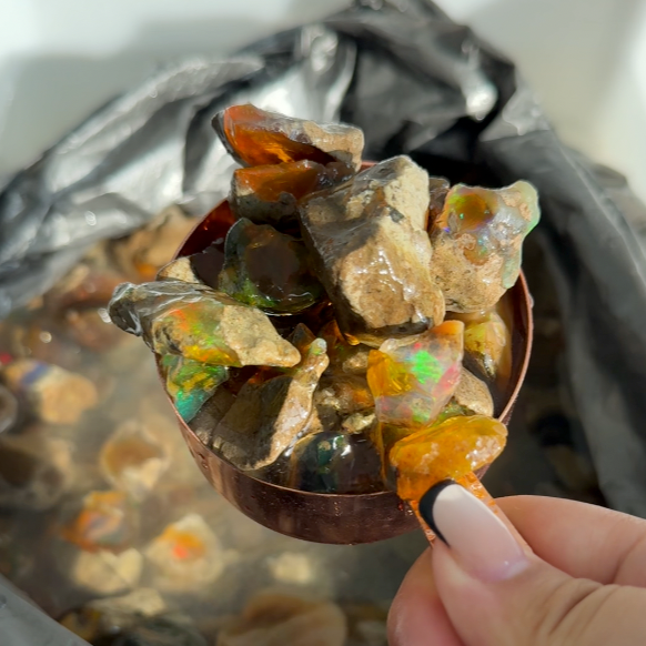 Water Opal Scoop