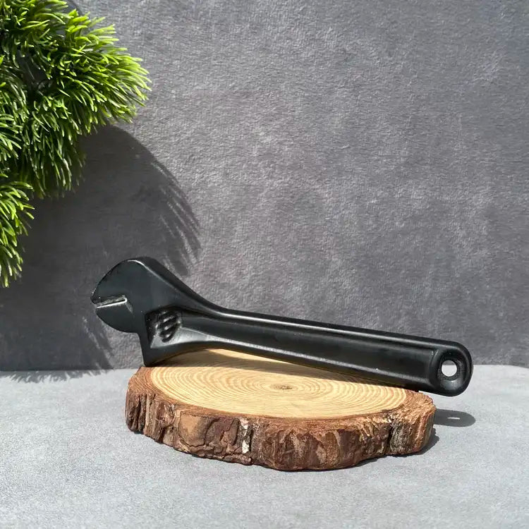 Sonne und Mond aus goldenem/silbernem Obsidian