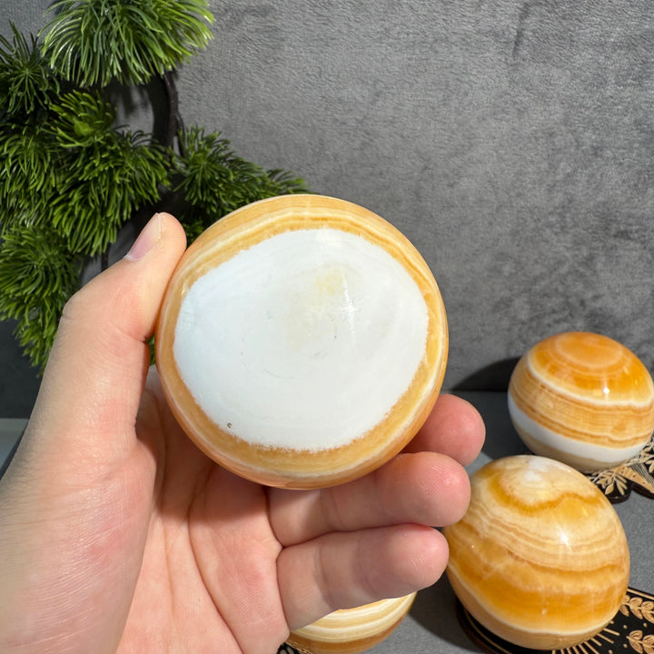 Yellow Calcite Sphere