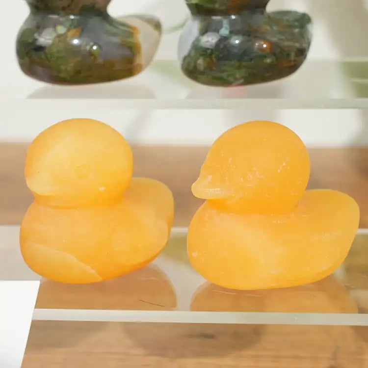 Crystal Carved Duck