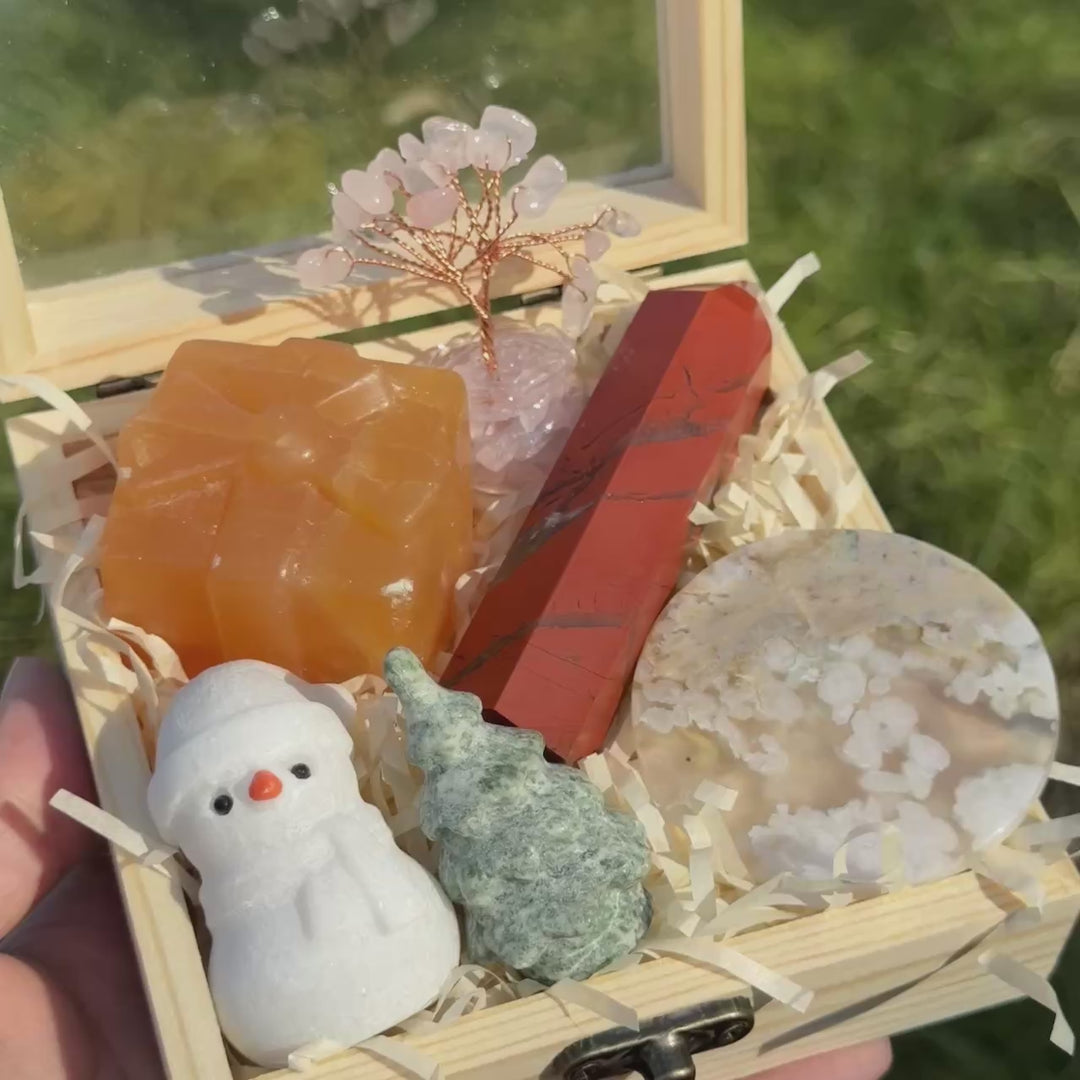 Warm Winter Crystal Spirit Christmas Gift Set