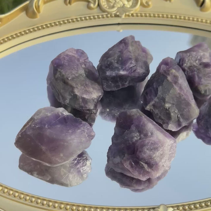 Natural Amethyst Raw Stone
