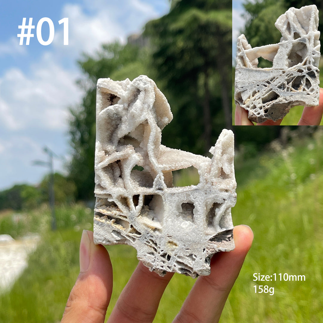 Unique,Natural Sphalerite Crystal Slice
