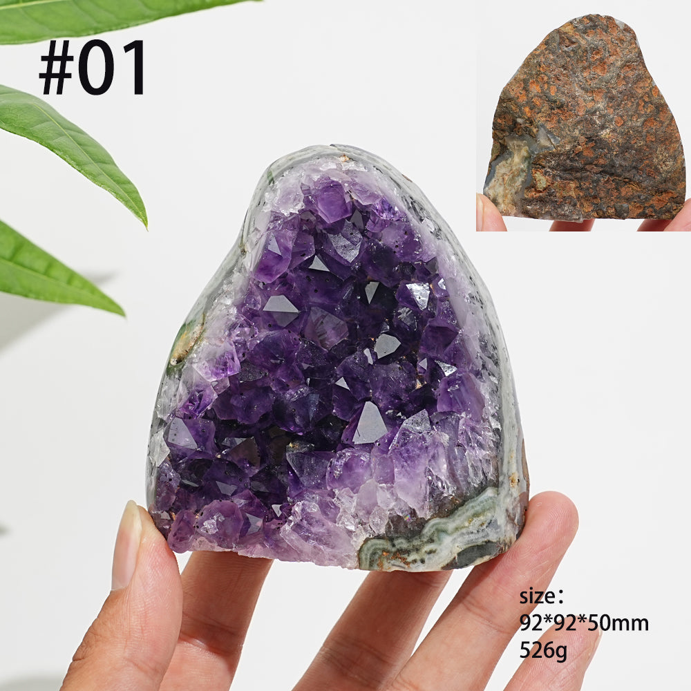 Unique,Natural Exquisite Amethyst Cluster