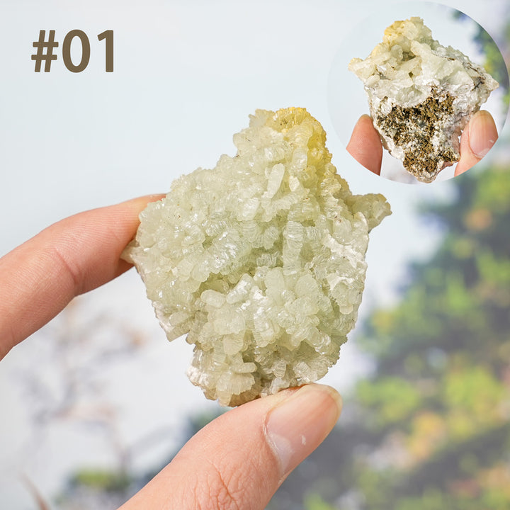 Unique, Natural Prehnite Raw