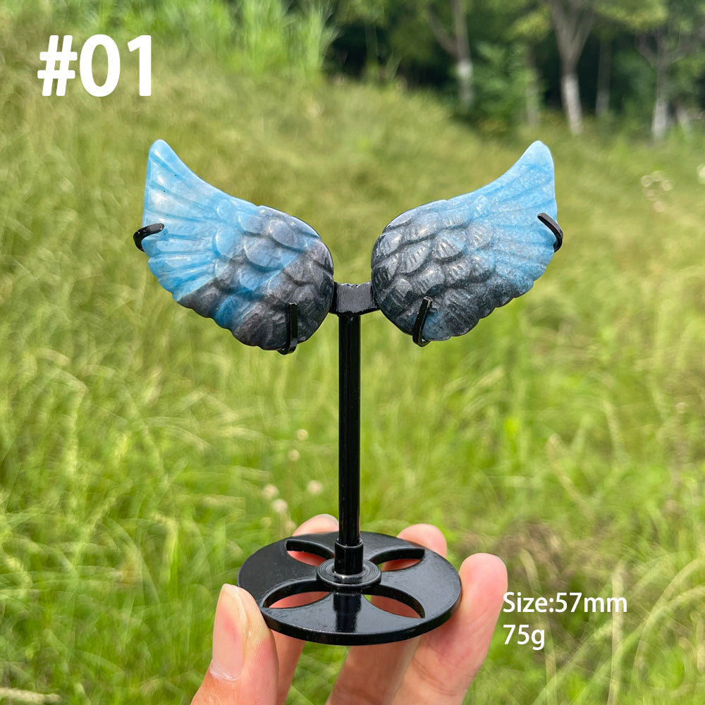 Unique,Natural Crystal Trolleite Angel Wing Display
