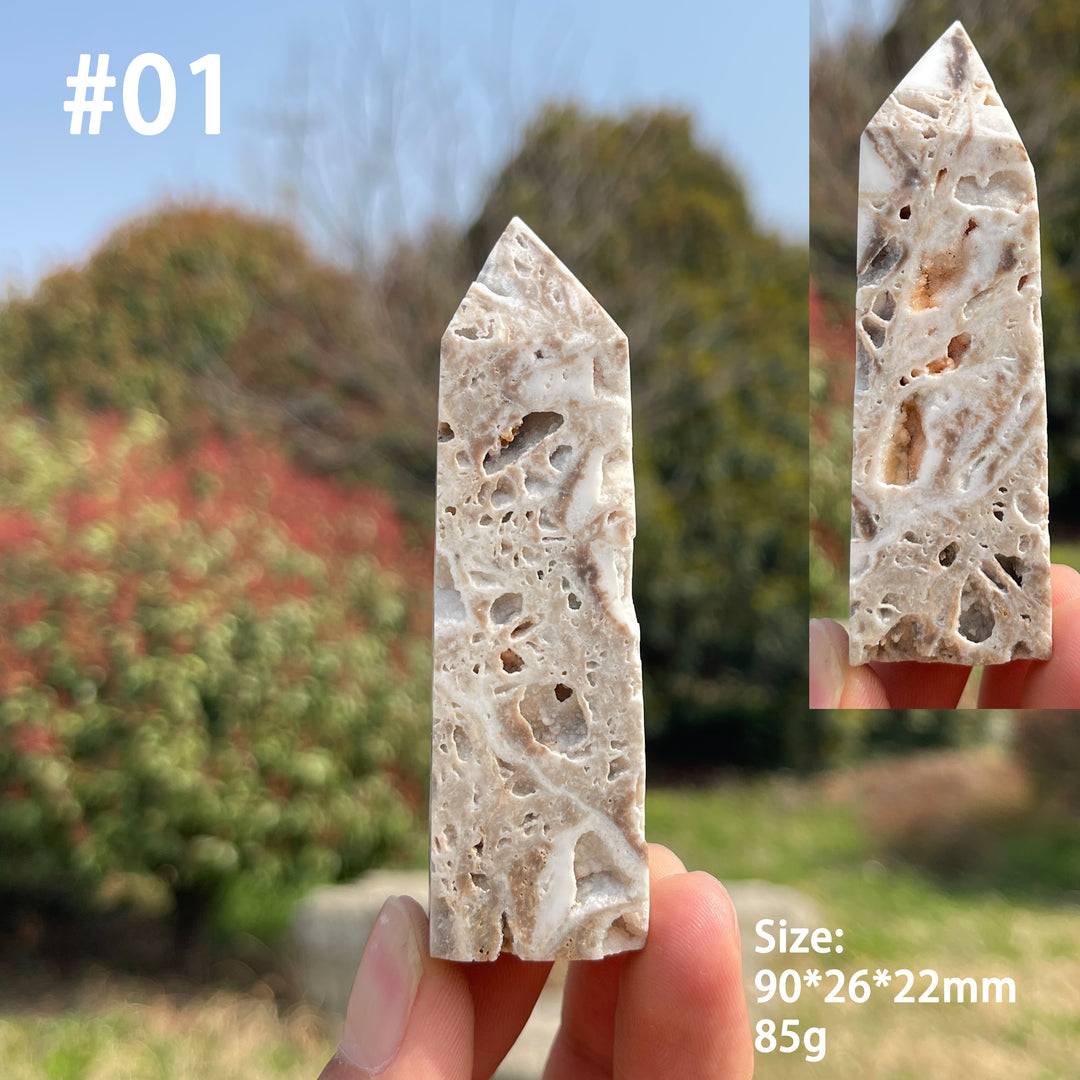 Unique,A Slightly Imperfect Natural Sphalerite Crystal Point
