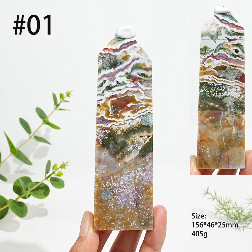 Unique,Natural Stunning Ocean Jasper Point