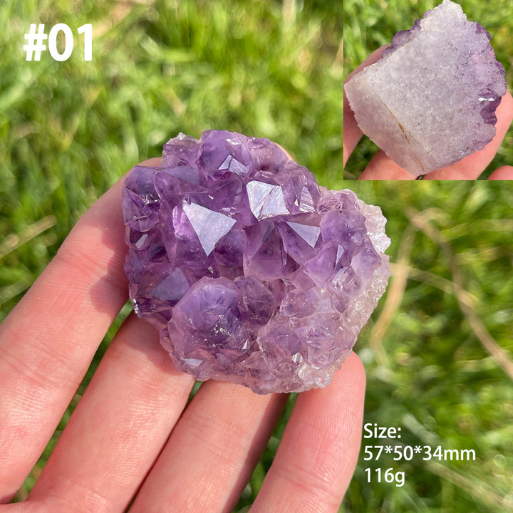 Unique,Natural Crystal Amethyst Cluster