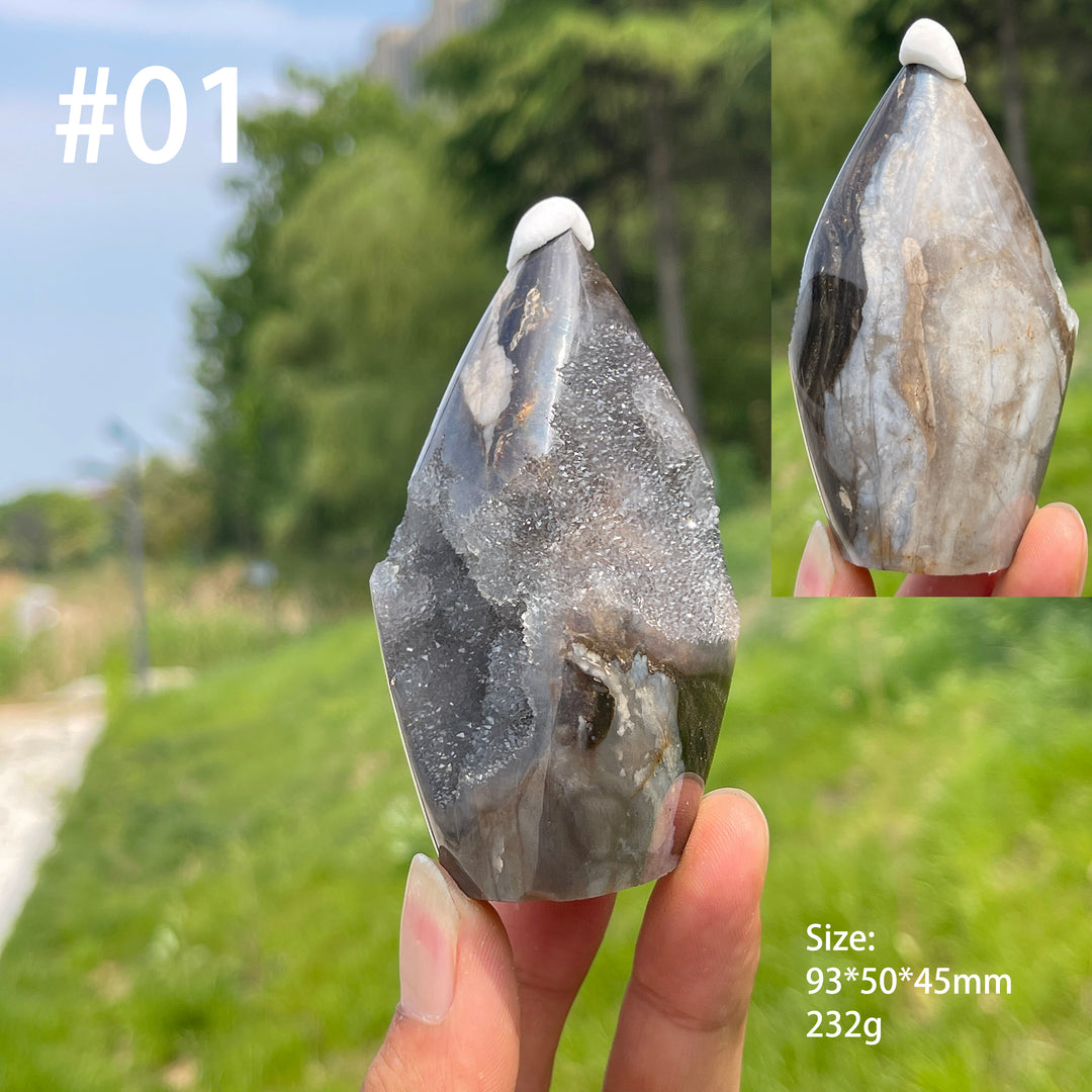 Unique,Natural Natural Sphalerite Teardrop