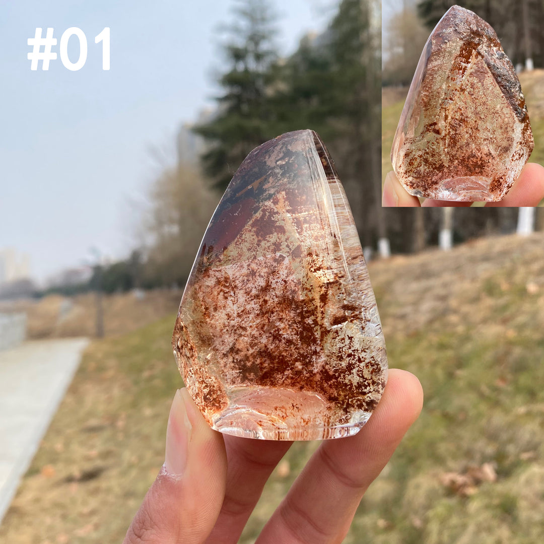 Unique,Imperfect Garden Quartz Freeform