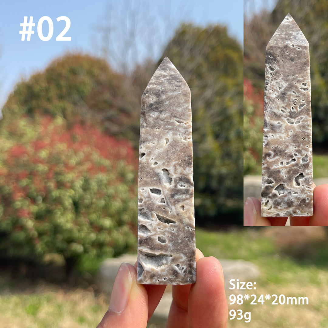 Unique,A Slightly Imperfect Natural Sphalerite Crystal Point