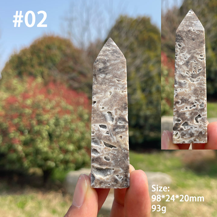 Unique,A Slightly Imperfect Natural Sphalerite Crystal Point