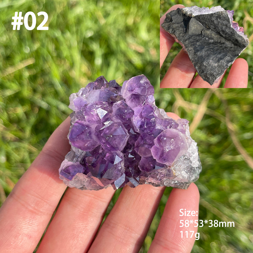 Unique,Natural Crystal Amethyst Cluster