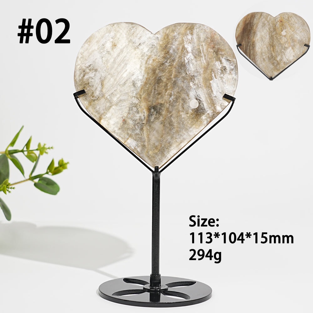 Unique,Imperfect Natural Crystal Phlogopite Heart