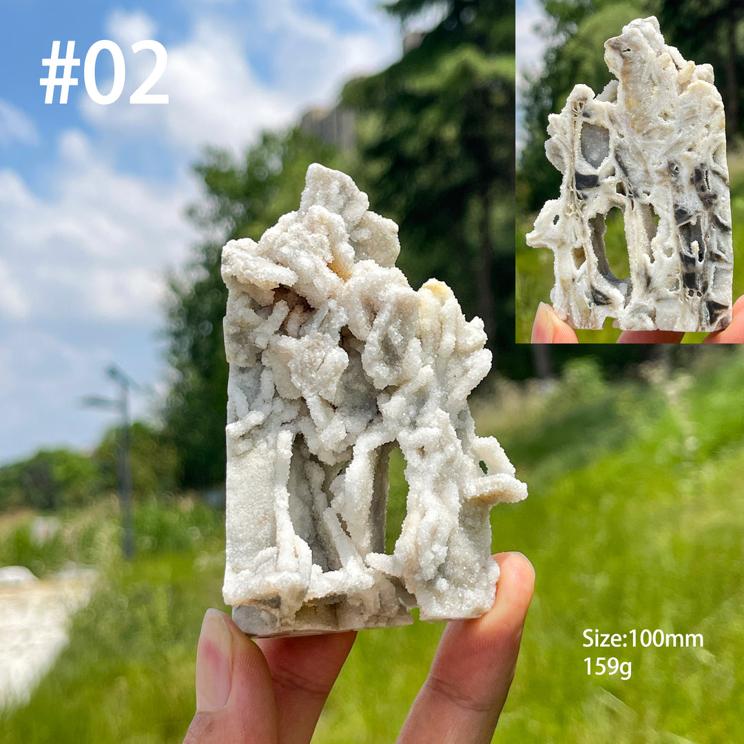 Unique,Natural Sphalerite Crystal Slice