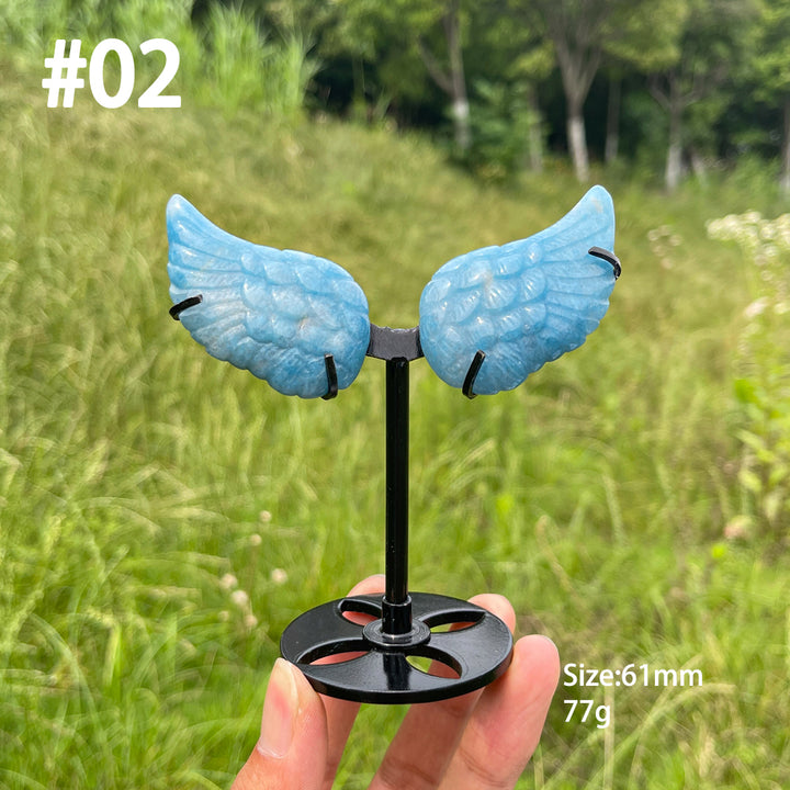 Unique,Natural Crystal Trolleite Angel Wing Display
