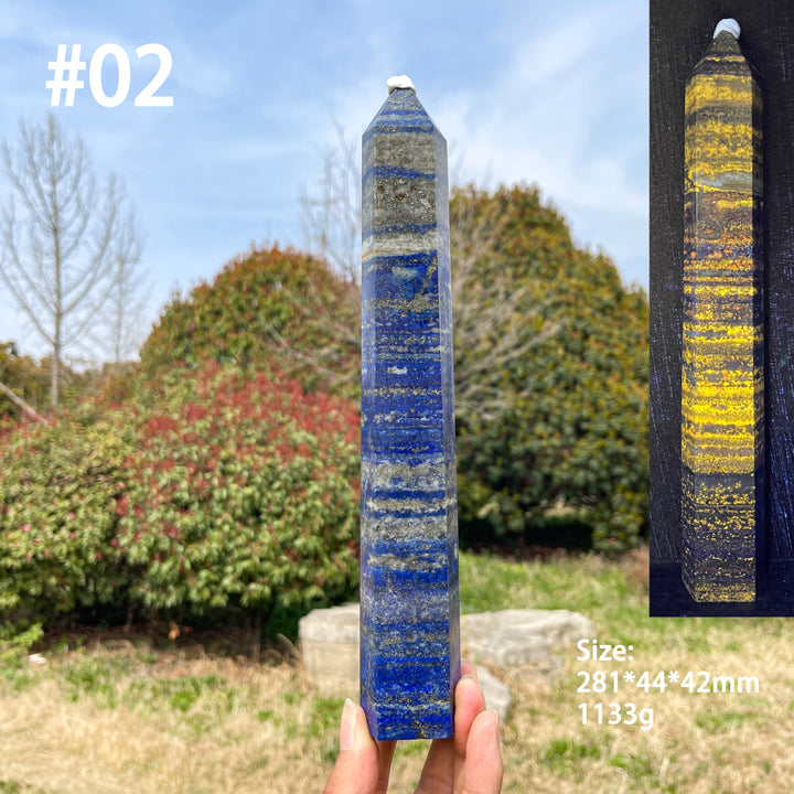 Unique,Natural Crystal Lapis Lazuli Point