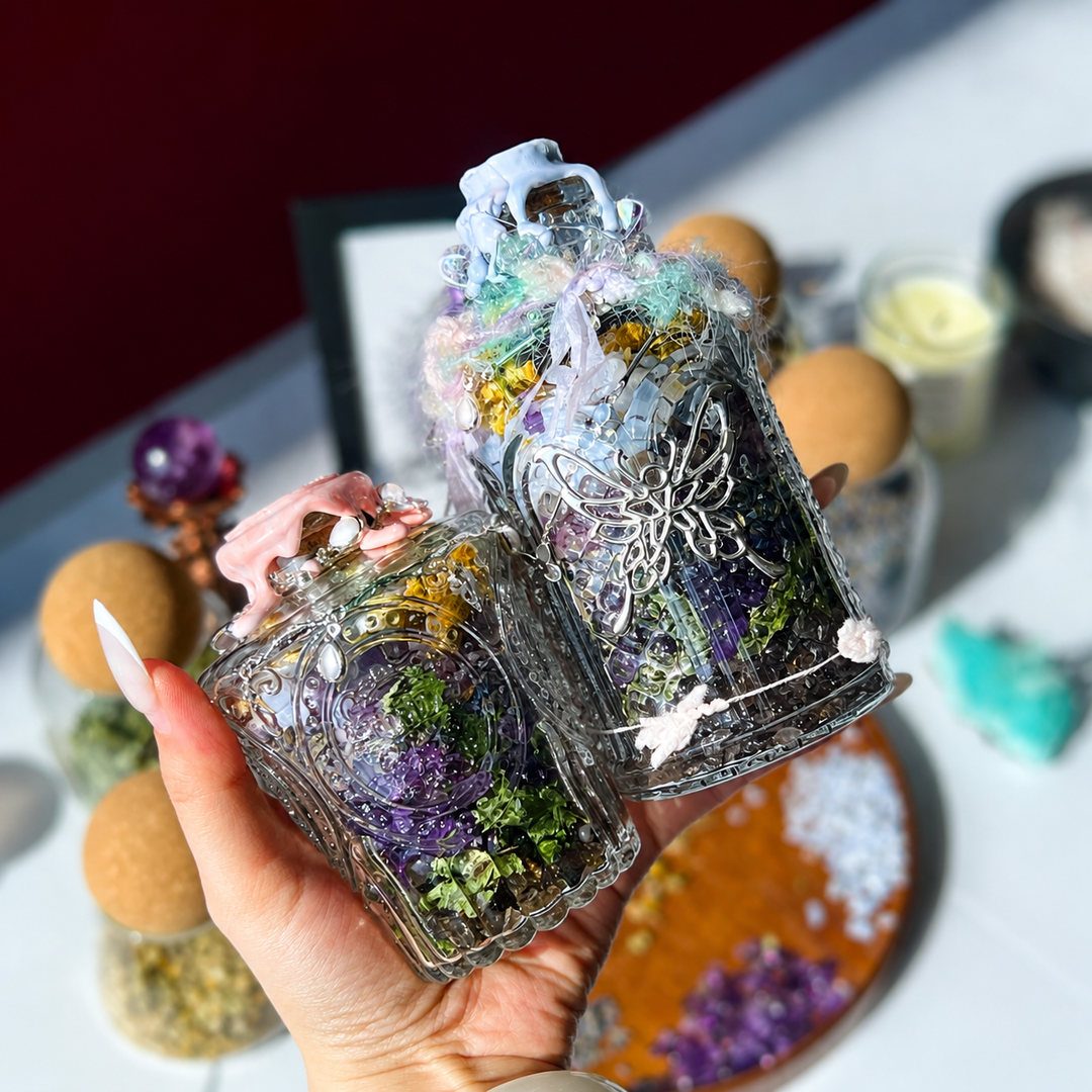 KIKICRYSTAL Cuillère d'abondance cristalline