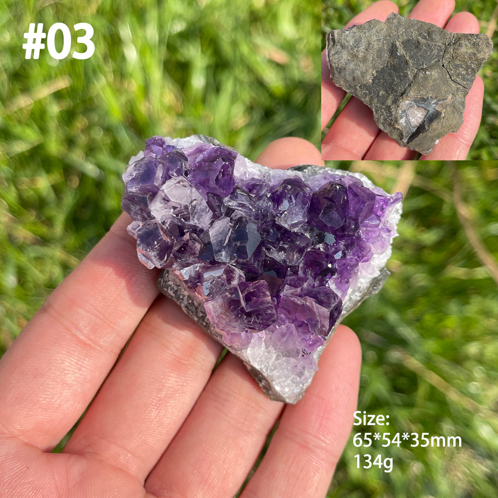 Unique,Natural Crystal Amethyst Cluster