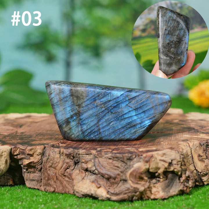 Unique, Natural Labradorite Freeform