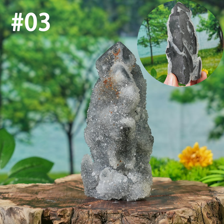 Unique,Natural Sphalerite Point