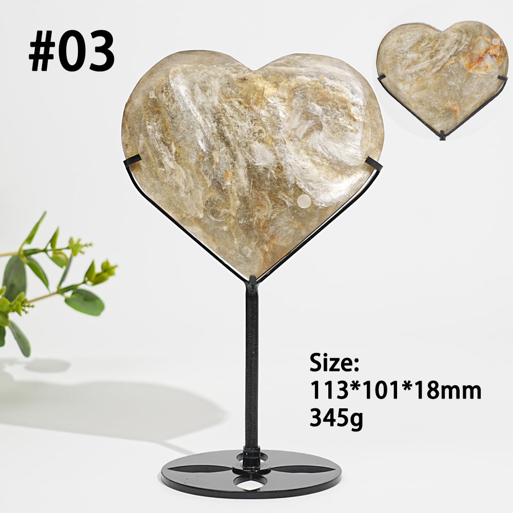 Unique,Imperfect Natural Crystal Phlogopite Heart