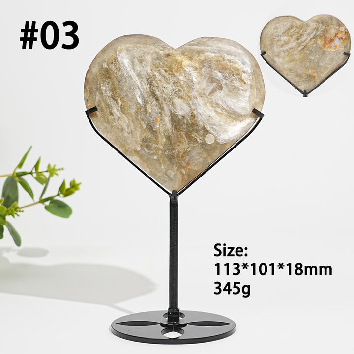 Unique,Imperfect Natural Crystal Phlogopite Heart