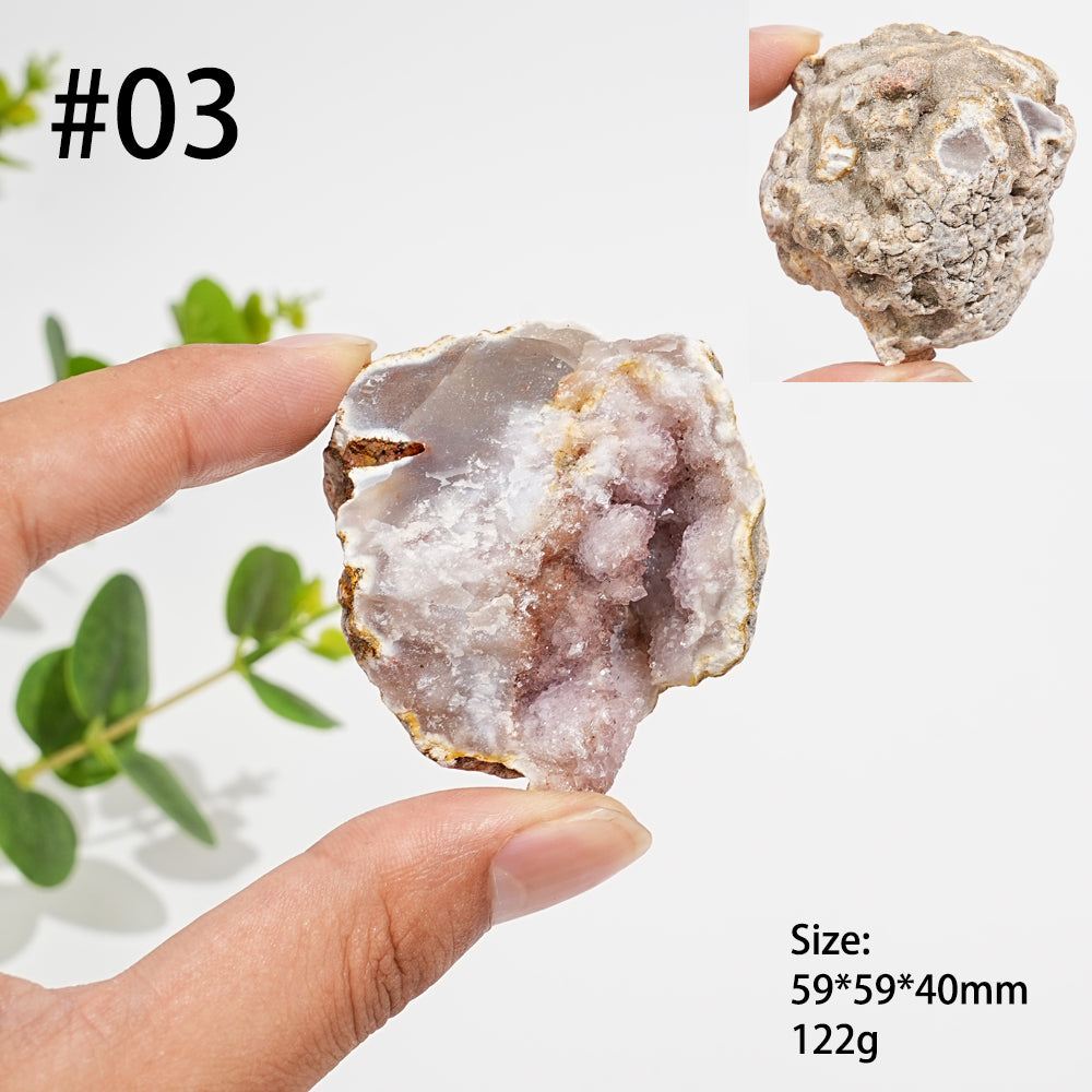 Unique,Natural Pink Amethyst Crystal Raw