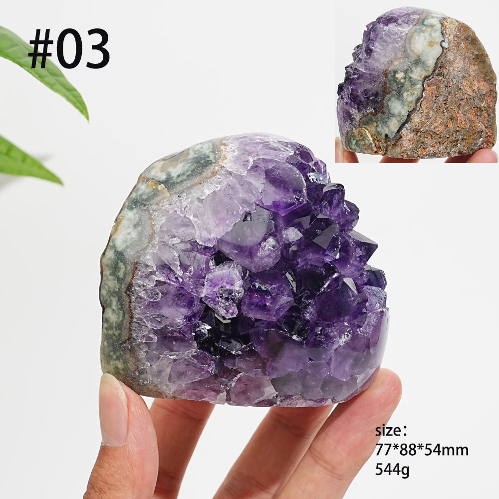 Unique,Natural Exquisite Amethyst Cluster