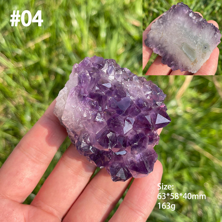 Unique,Natural Crystal Amethyst Cluster